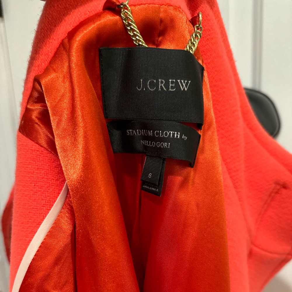 J Crew Cocoon Coat - size 6 - like new